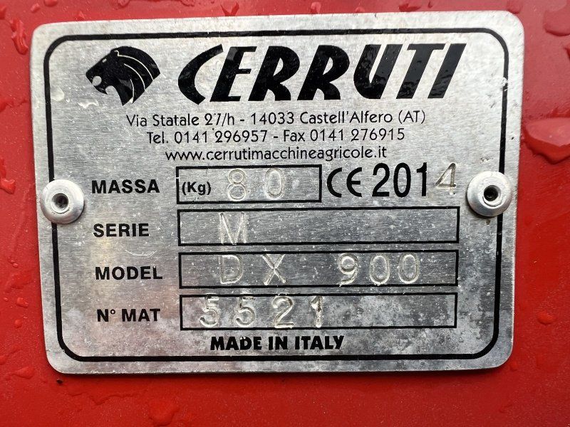 Anbauschneefräse DX 900 passend zu Aebi