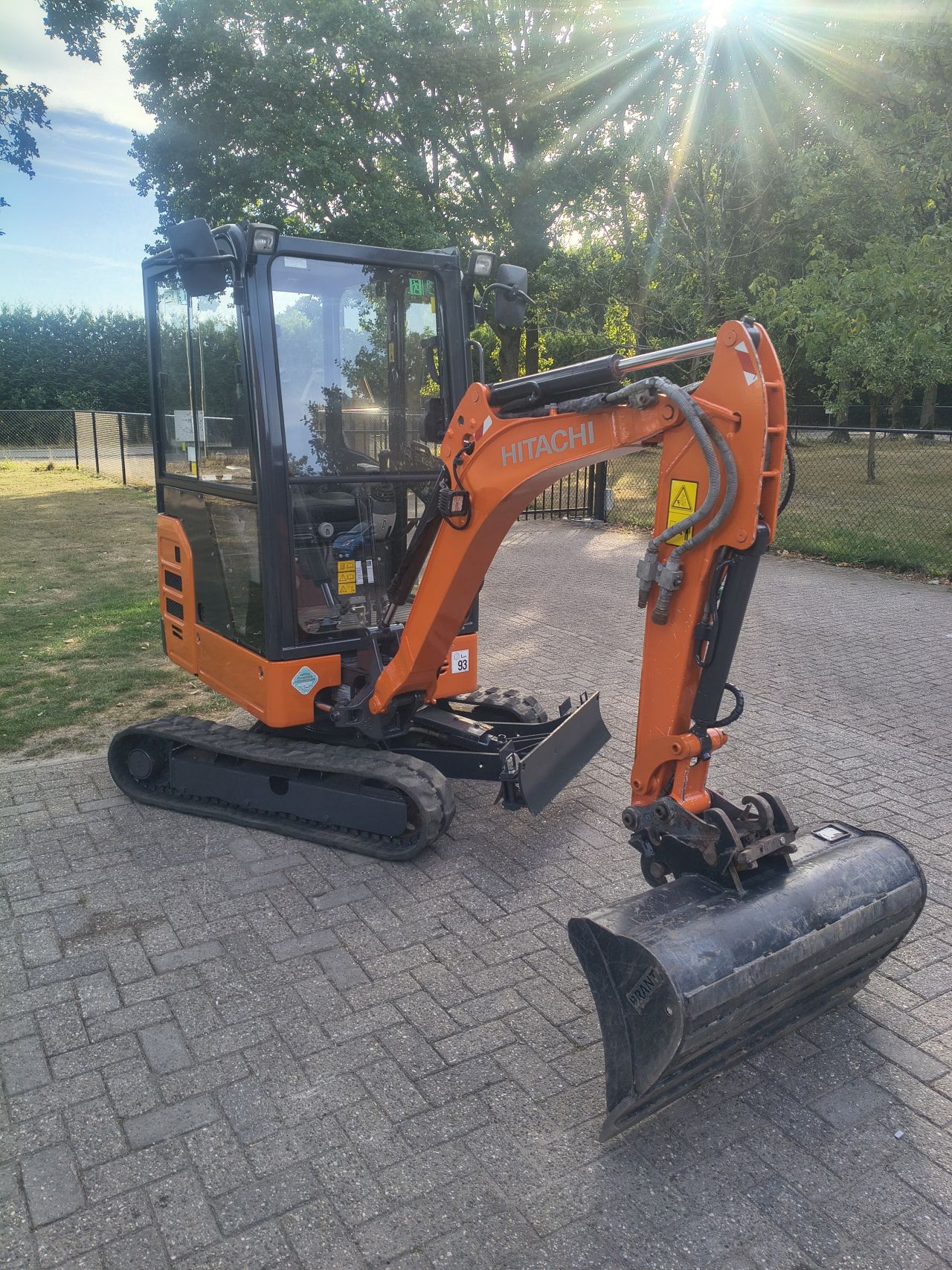 Hitachi zx19-5 2019 minigraver