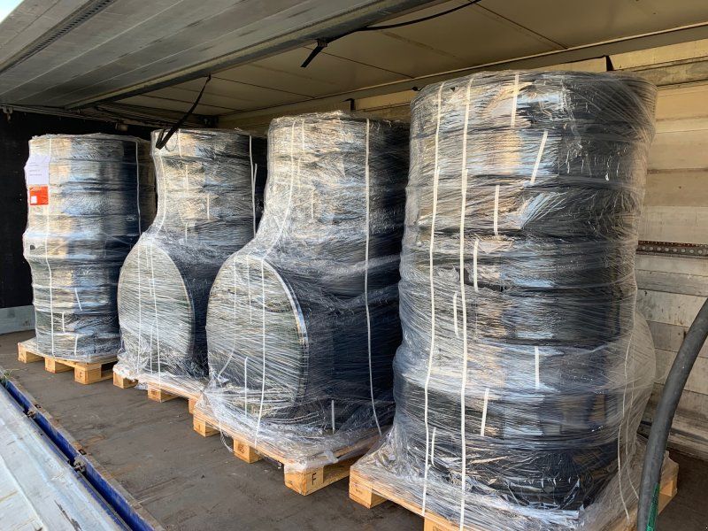 Voratek Flachschlauch 90mm je 100m Rolle