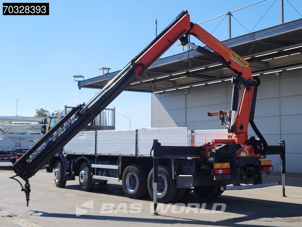 Renault Kerax 430 8X4 Palfinger PK22002 EH Kran Crane Steel suspension Big-Axle Euro 5