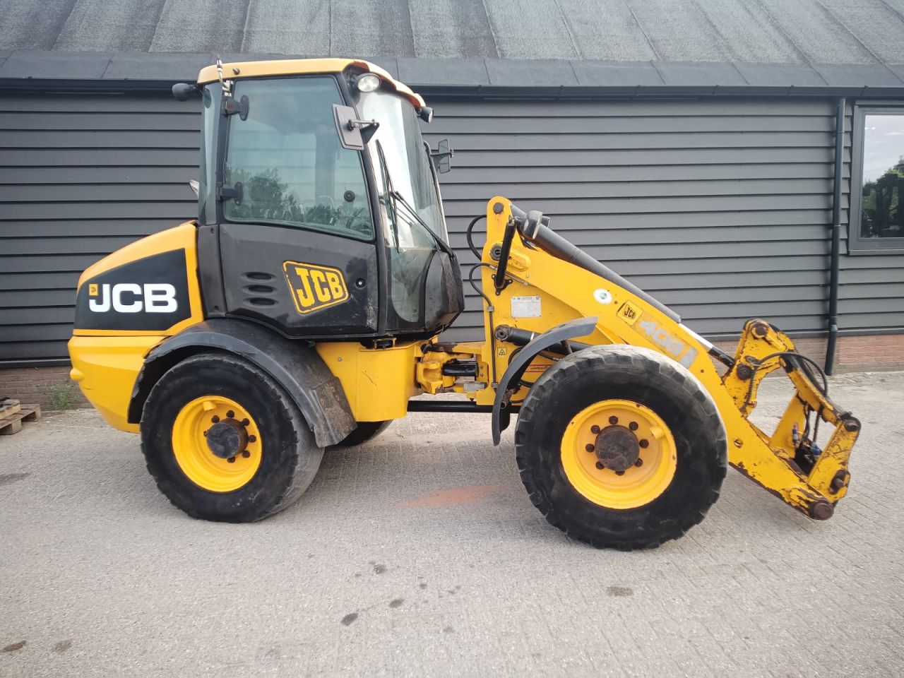 JCB 409 wiellader shovel