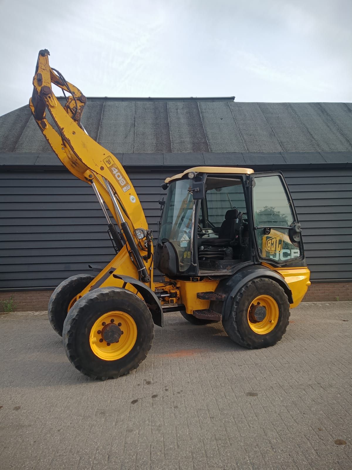 JCB 409 wiellader shovel
