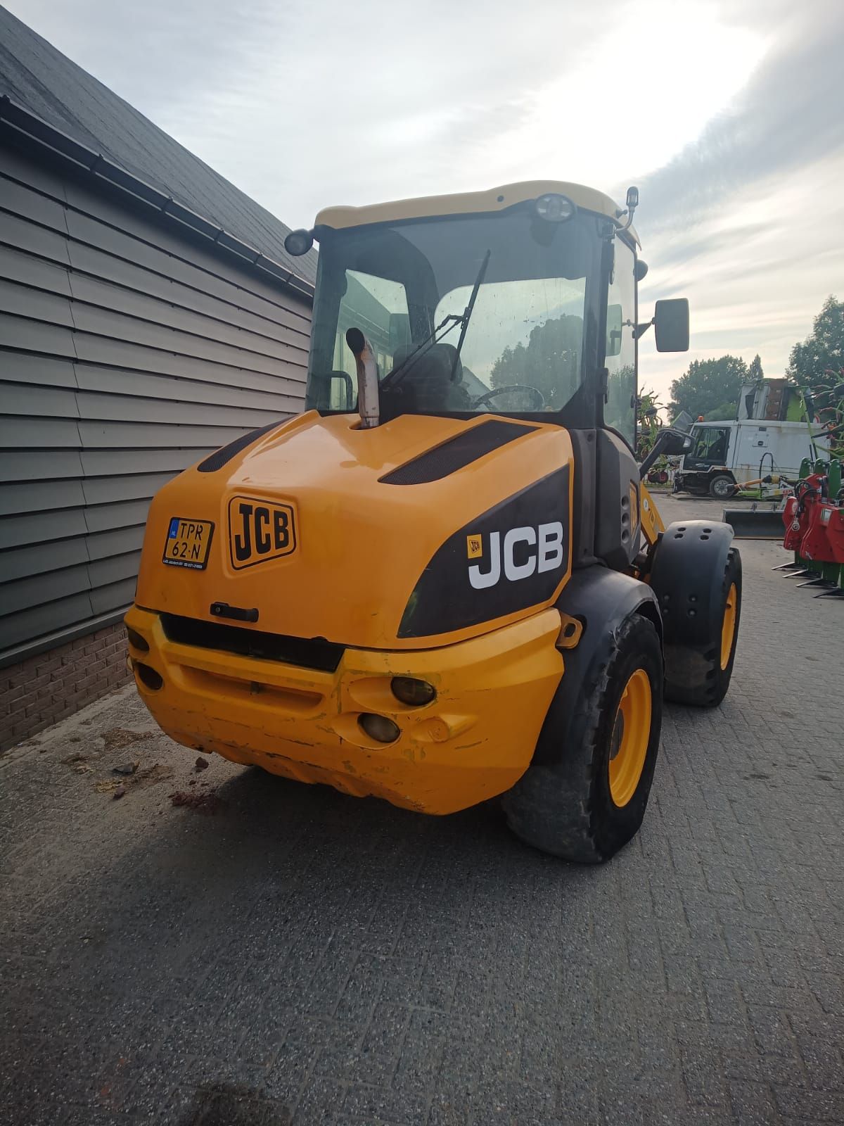 JCB 409 wiellader shovel
