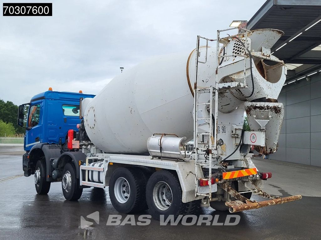 Mercedes Arocs 3240 8X4 9m3 Stetter Mixer Full Steel Euro 6