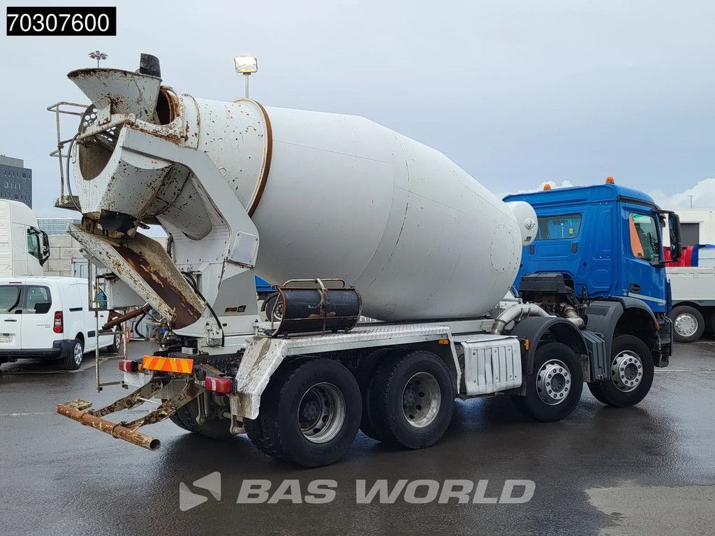 Mercedes Arocs 3240 8X4 9m3 Stetter Mixer Full Steel Euro 6