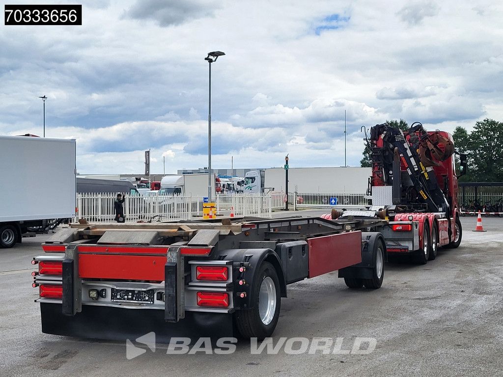 Scania S520 6X2 Combi HIAB J1250Z93 Crane + 21tons Multilift Full Air Retarder Alcoa's