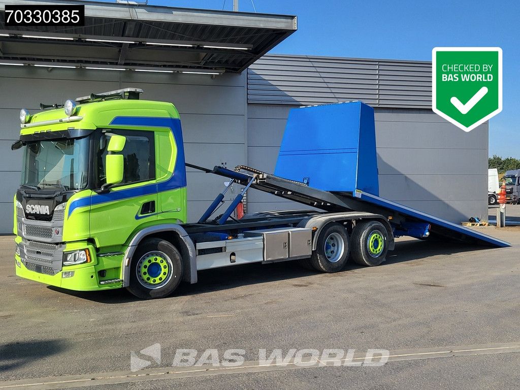 Scania P370 6X2 Recovery truck Abschleppwagen Winch Lift-Axle Automatic Euro 6