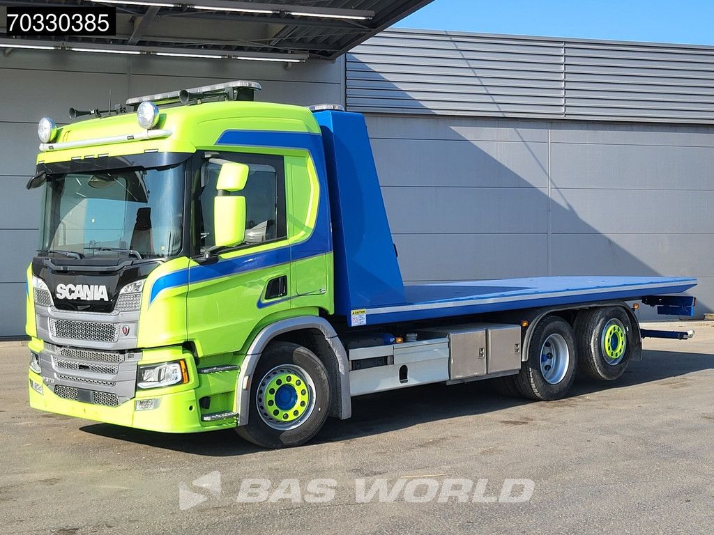 Scania P370 6X2 Recovery truck Abschleppwagen Winch Lift-Axle Automatic Euro 6