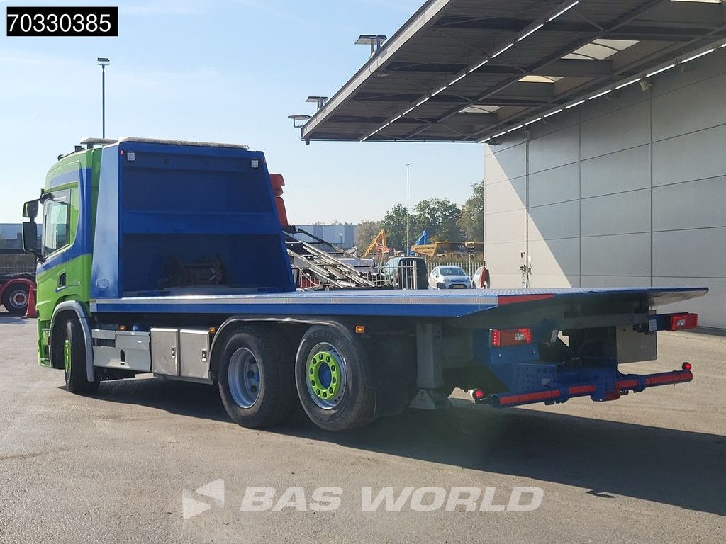 Scania P370 6X2 Recovery truck Abschleppwagen Winch Lift-Axle Automatic Euro 6