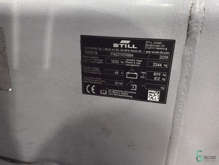 Forklifts Electric Still RX20-16 2019