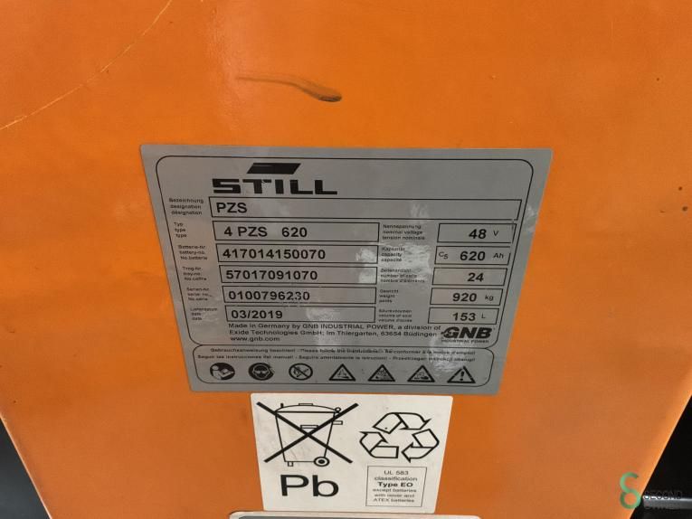 Schubmaststapler Elektrisch Still FM-X14 2019 Stunden 4931