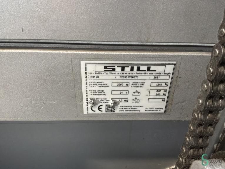 Stapler Elektrisch Still EXV20 2021
