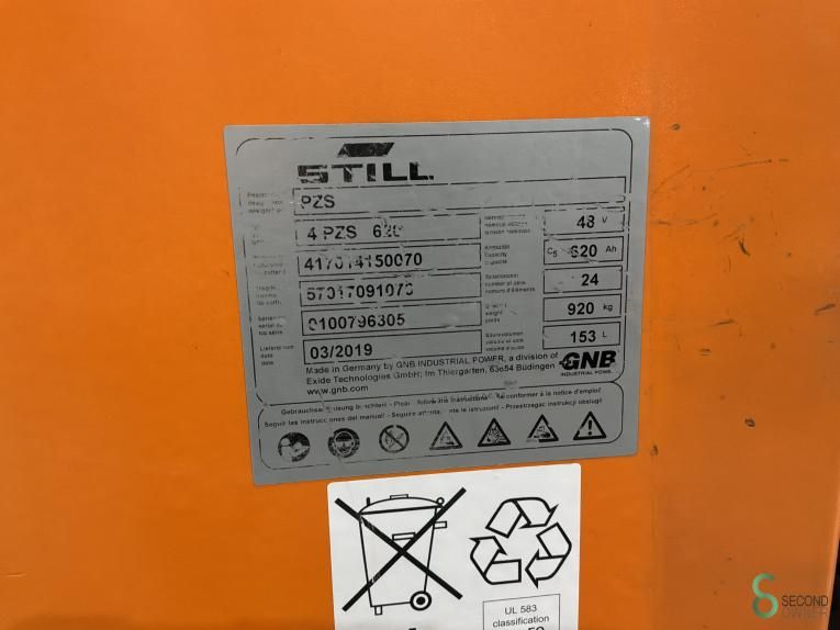 Schubmaststapler Elektrisch Still FM-X14 2019 Stunden 3095