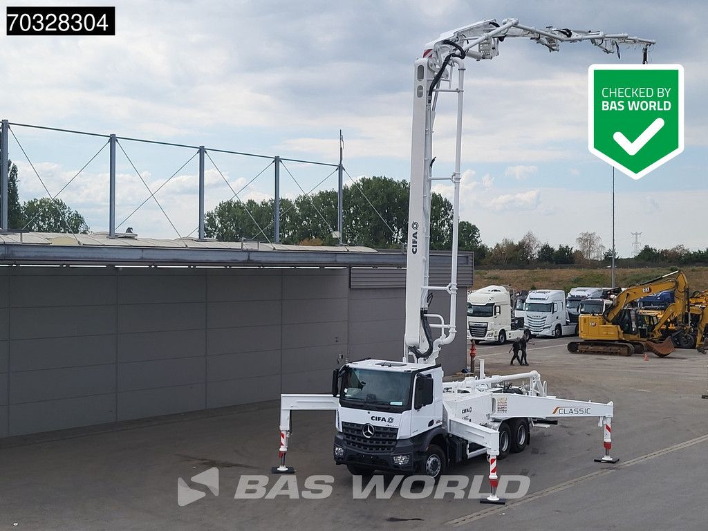 Mercedes Arocs 2646 6X4 NEW! 36 mtr CIFA K36C-PU17080 Pump Steelsuspension Big-Axle Euro 6