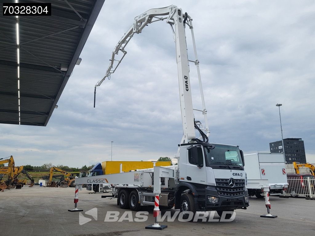 Mercedes Arocs 2646 6X4 NEW! 36 mtr CIFA K36C-PU17080 Pump Steelsuspension Big-Axle Euro 6