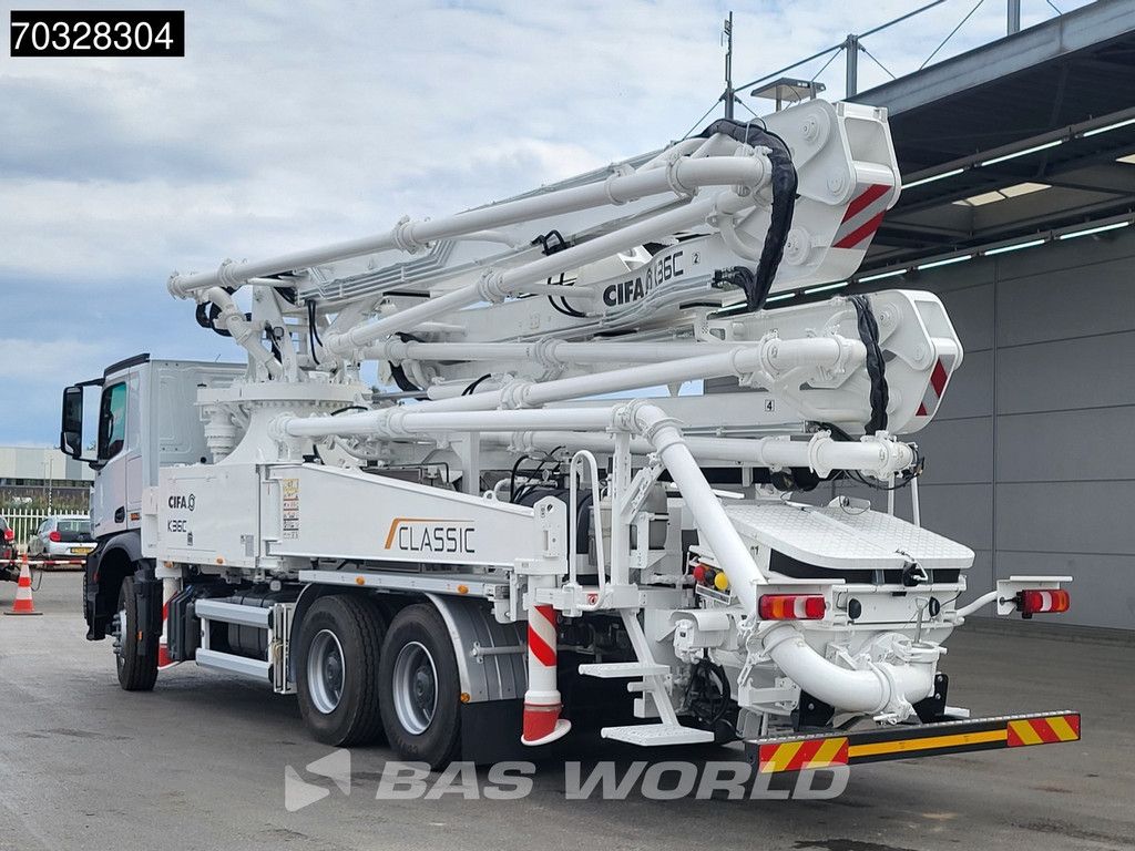 Mercedes Arocs 2646 6X4 NEW! 36 mtr CIFA K36C-PU17080 Pump Steelsuspension Big-Axle Euro 6