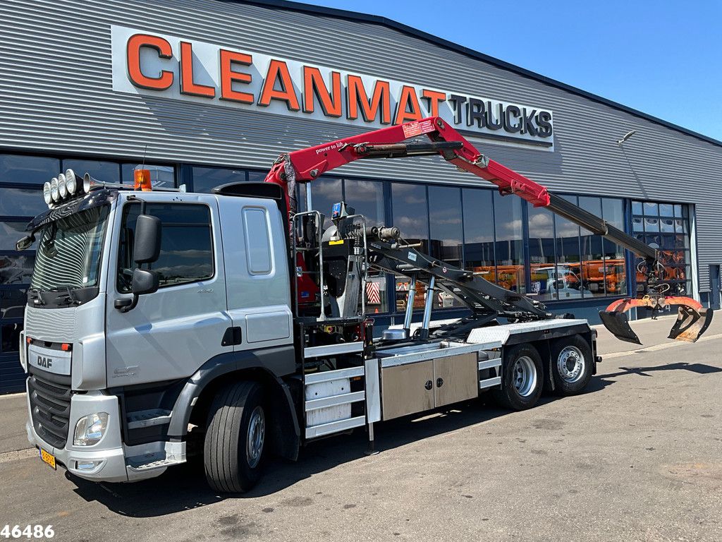 DAF FAN CF 440 Euro 6 HMF 16 Tonmeter Z-kraan Just 243.052 km!