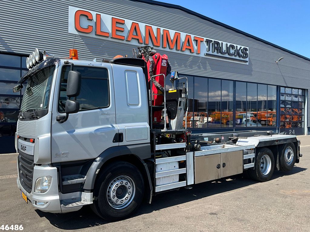 DAF FAN CF 440 Euro 6 HMF 16 Tonmeter Z-kraan Just 243.052 km!