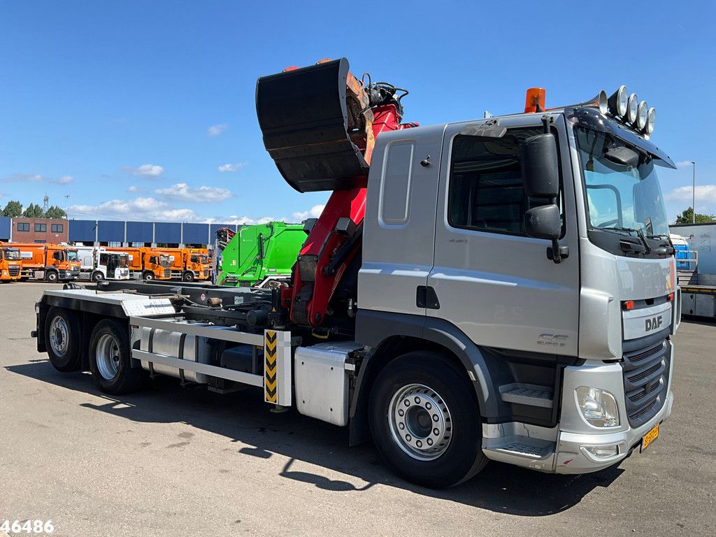 DAF FAN CF 440 Euro 6 HMF 16 Tonmeter Z-kraan Just 243.052 km!