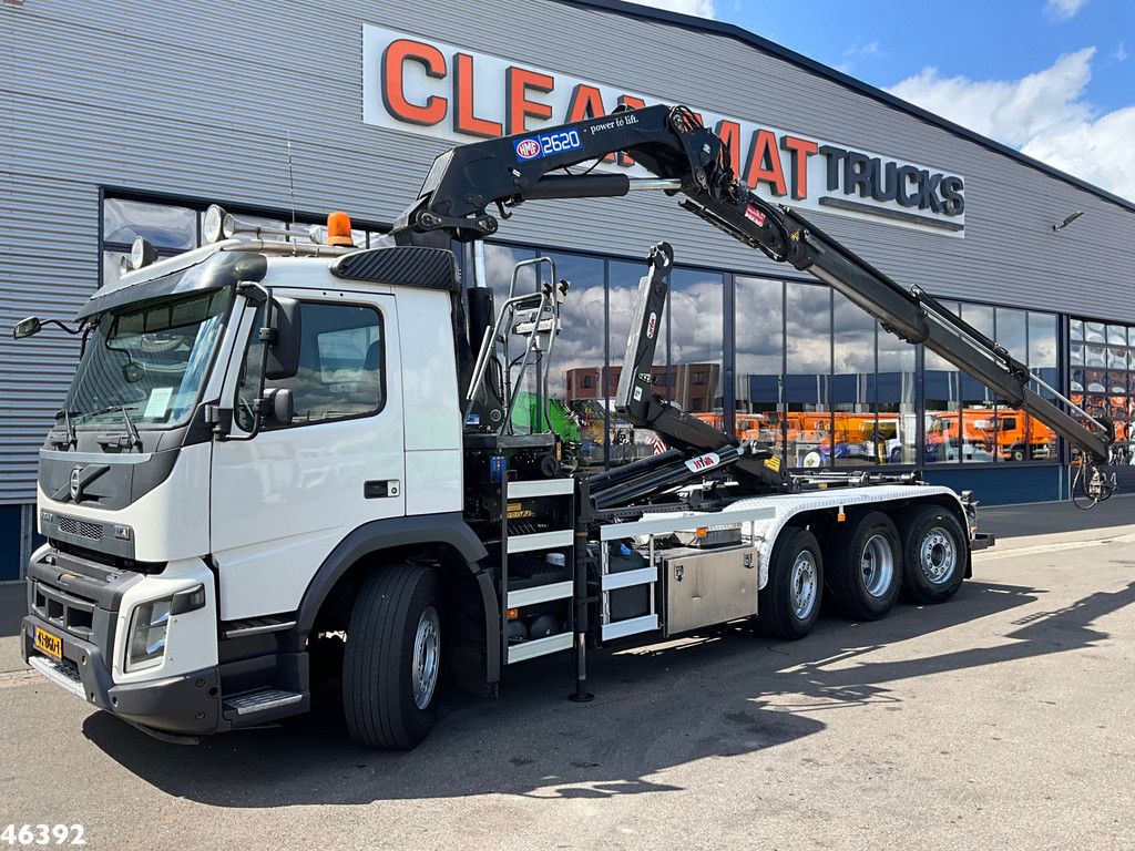 Volvo FM 420 8x2 Euro 6 HMF 26 Tonmeter laadkraan