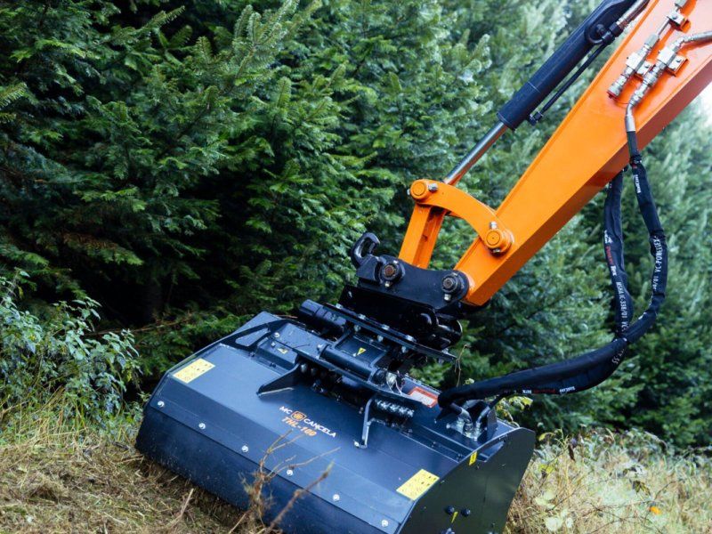 TMC Cancela THL-100 Hydraulischer Schlegel /Mulchkopf für Bagger
