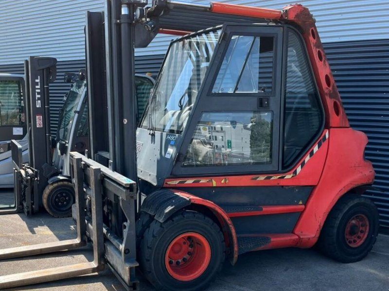 Linde H80D-02 Zinkenversteller + Dupl-Freisichtmast