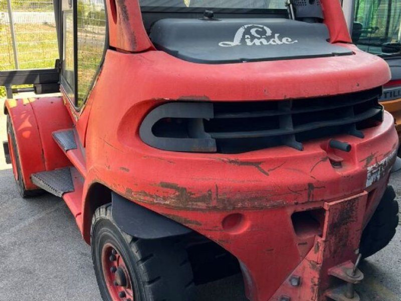 Linde H80D-02 Zinkenversteller + Dupl-Freisichtmast