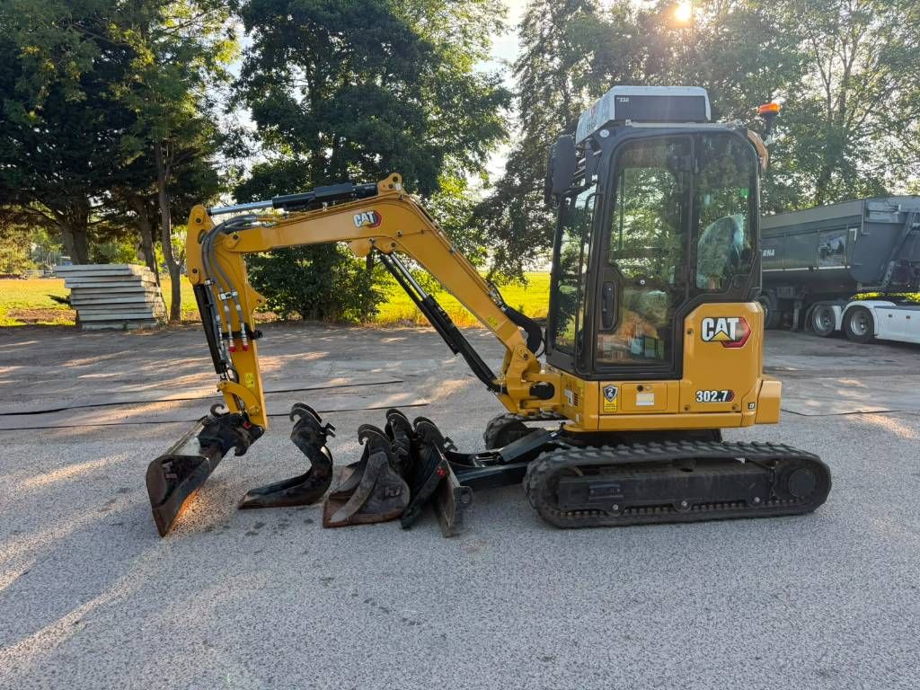 CAT 302.7 CR - pressure cabin!