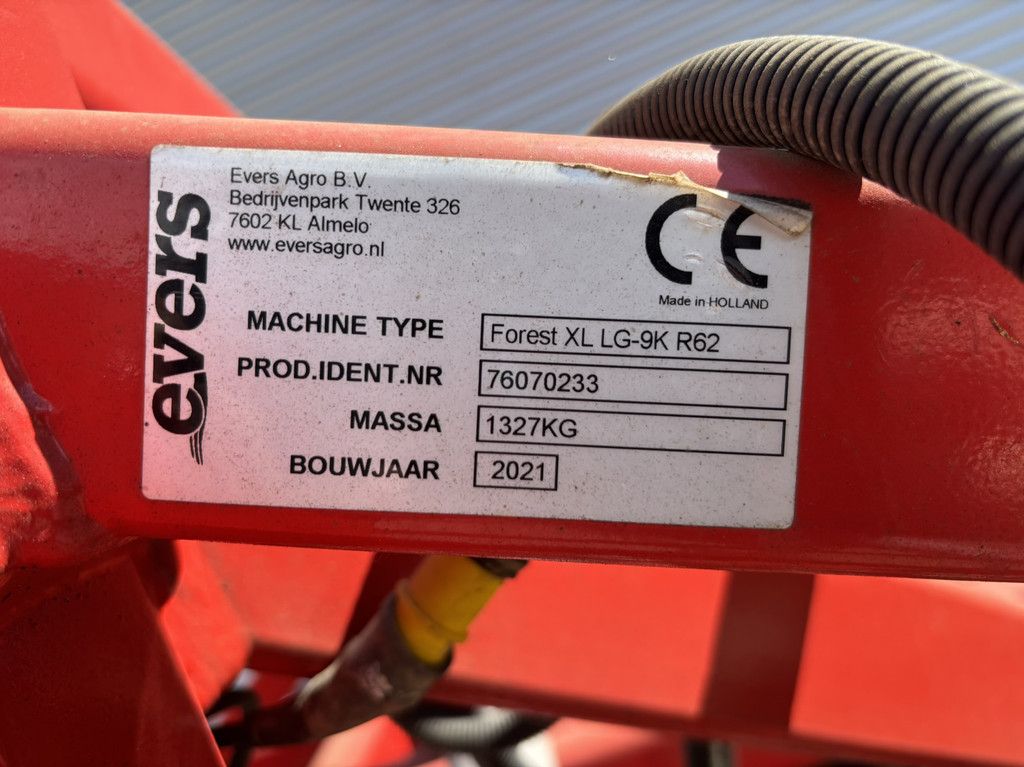 Evers XL LG-9K Deelbare Cultivator