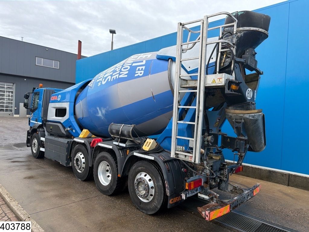 Iveco Stralis 400 CNG 8X2, EURO 6, CNG, CIFA 9m3, Electric