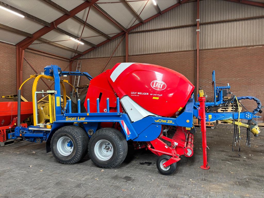 Lely Welger RP 245 Profi pers, Goweil G5040 kombi short