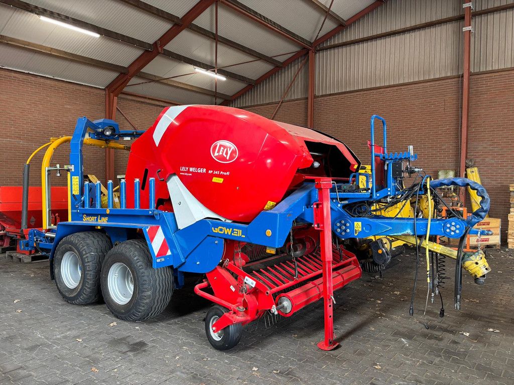 Lely Welger RP 245 Profi pers, Goweil G5040 kombi short