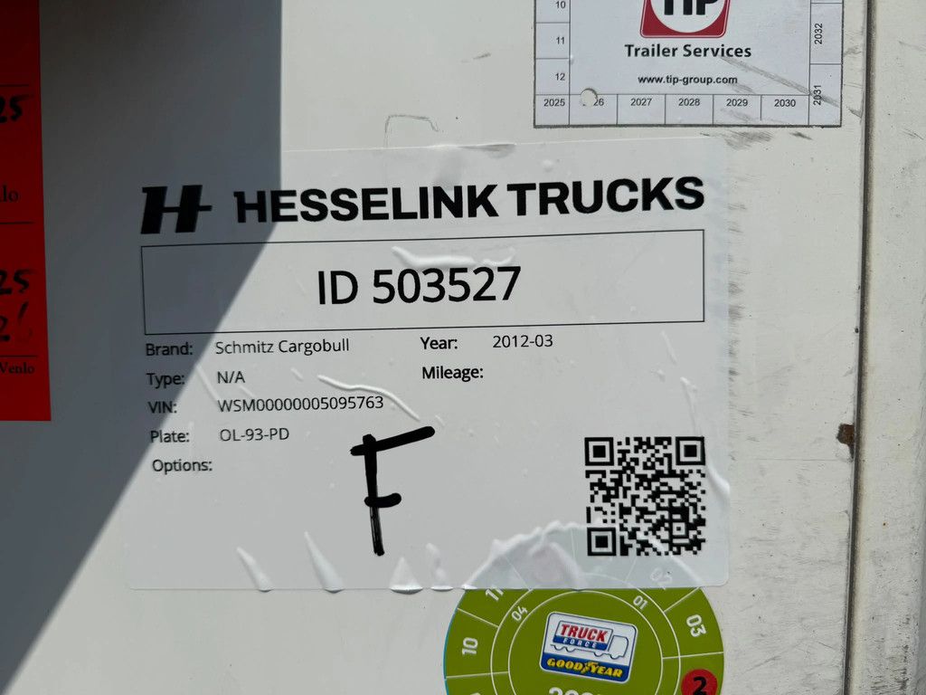 Schmitz Cargobull N/A Carrier Vector 1550 D+E 2X Liftas 250B 265H APK/TUV 04-2027