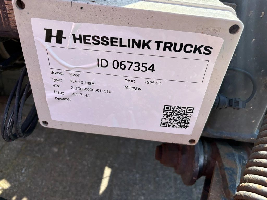Floor NCH/Haak Containeraanhanger NEW APK/TUV 6-2027!
