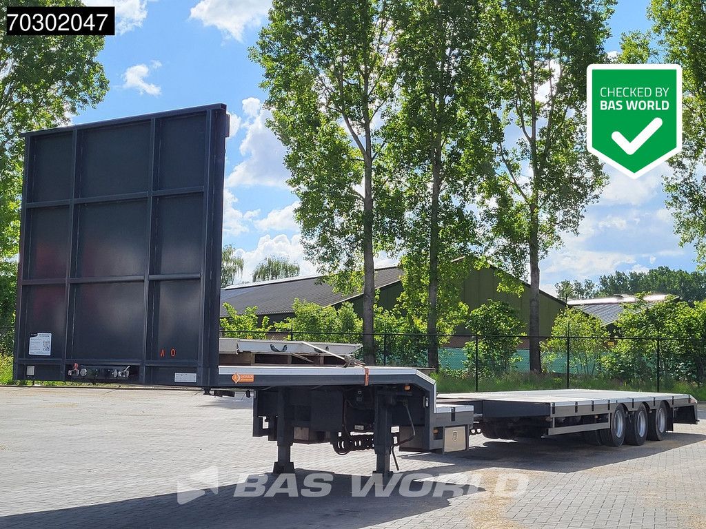 LINTRAILERS S3A 3 Achsen TUV 01/27 Extendable 650cm Lift + Steering Axle