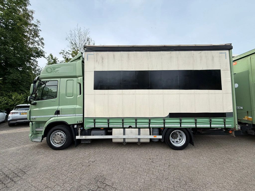DAF CF 370 Mega Volume Combi Dhollandia 2000KG Pacton Aanhanger Schuifdak NL truck APK/TUV 24-12-2026
