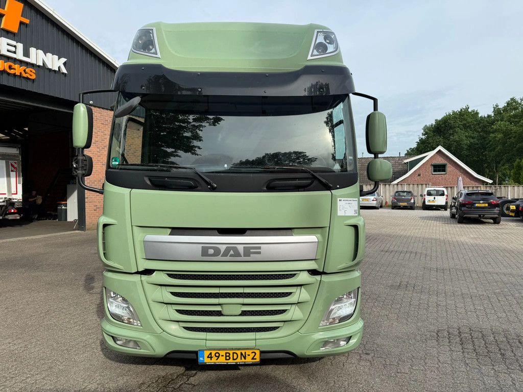 DAF CF 370 Mega Volume Combi Dhollandia 2000KG Pacton Aanhanger Schuifdak NL truck APK/TUV 24-12-2026