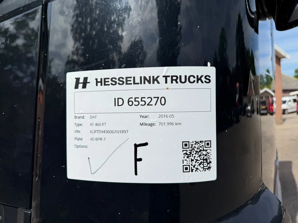 DAF XF 460 SSC Super Space ACC 701.990KM Front damage - Driveable Smarttacho 2 NL Truck