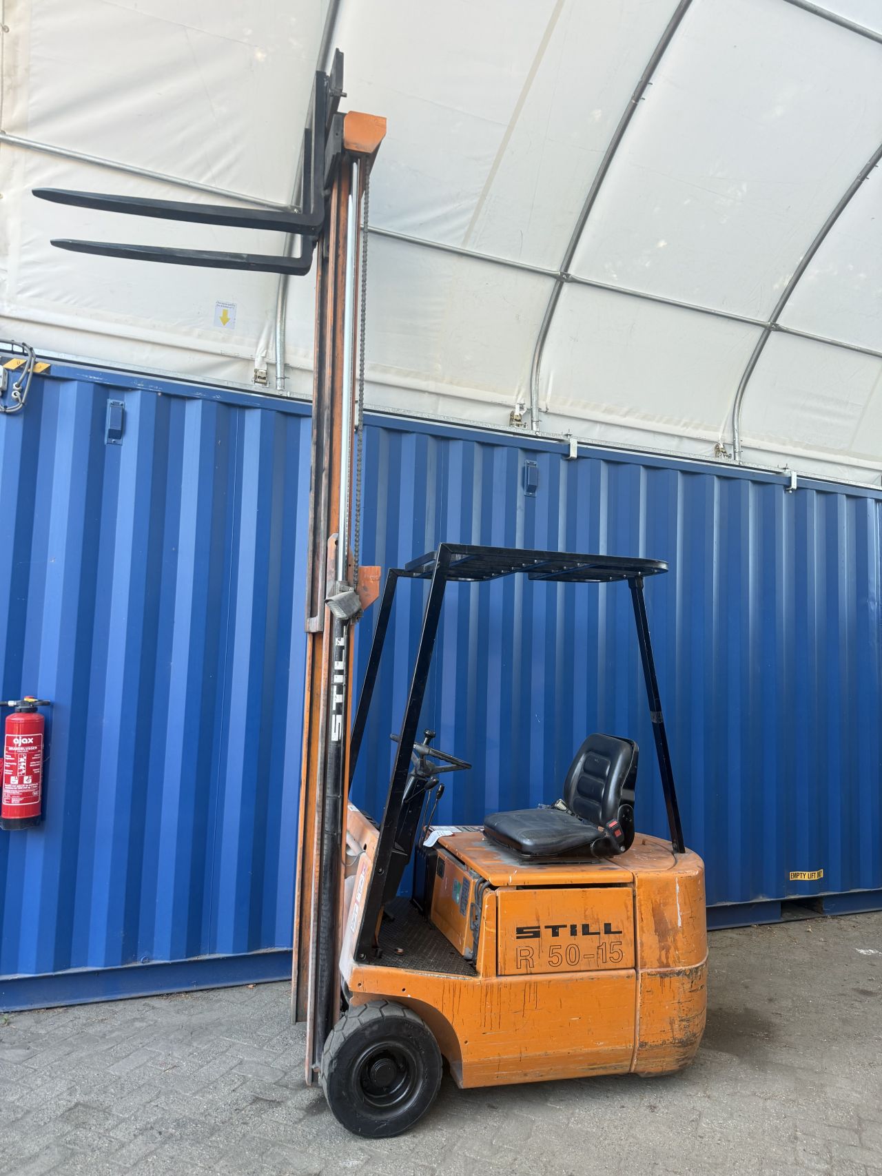 Still 1500KG elektrisch Doorkijkmast + Oplader