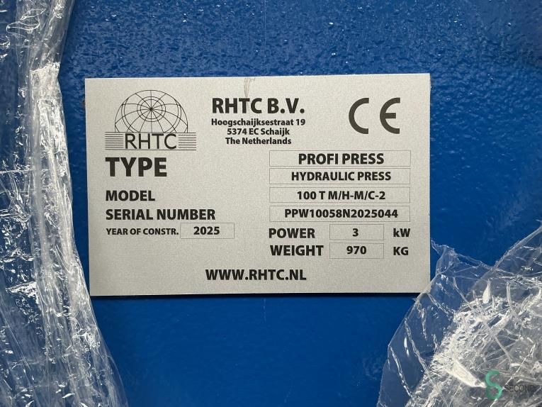 Hydraulic presses PROFI PRESS 100T M/H-M/C-2, Workshop-press 2025