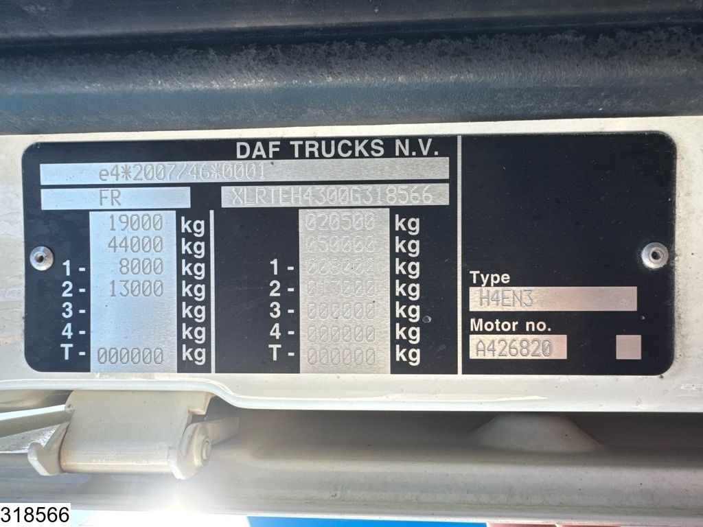 DAF XF 480 EURO 6, ACC
