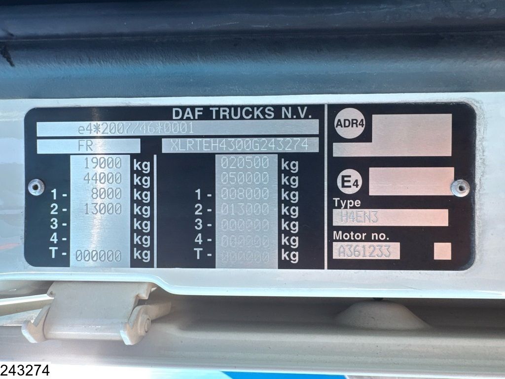 DAF XF 480 EURO 6, ACC