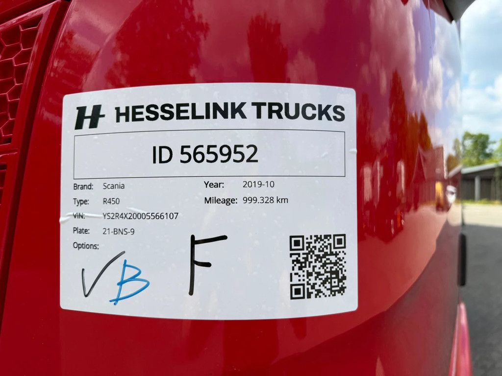 Scania R450 Retarder Standairco NL Truck APK/TUV 09-10-2026