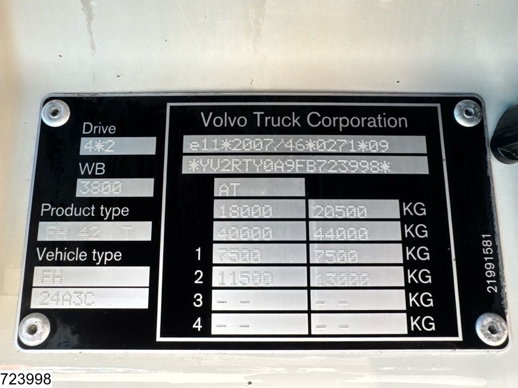 Volvo FH 460 EURO 6