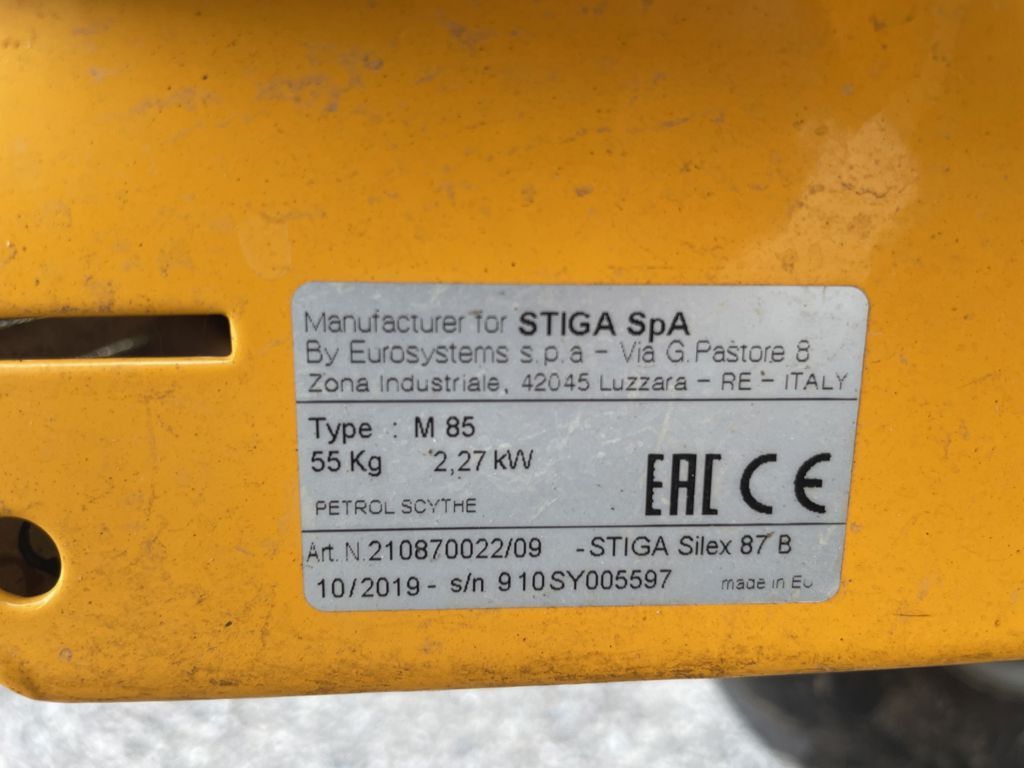 Stiga Stiga M85 balkmaaier