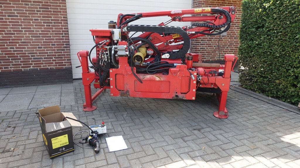 Ducker UNA450DX front maaiarm met Dücker MK12R klepelmaaier