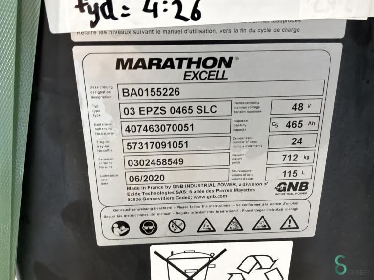 Batteries Electric Marathon 03 EPZS 0465 SLC 2020