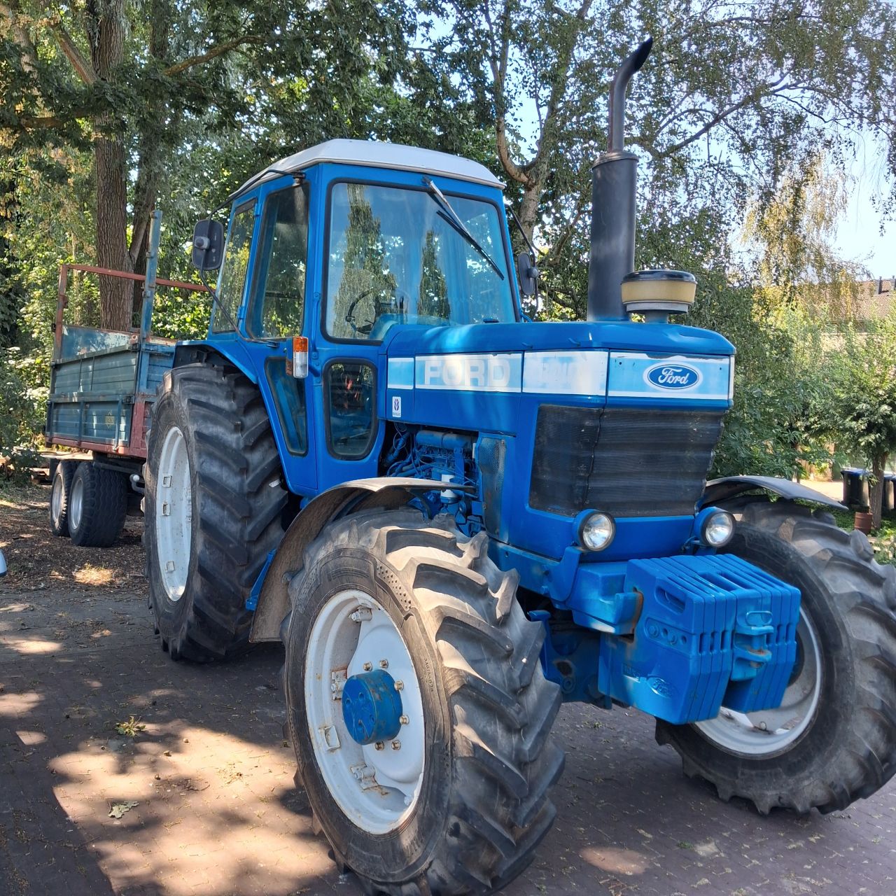 Vermond Kipper,Snipperkipper Ford 8210 Tractor