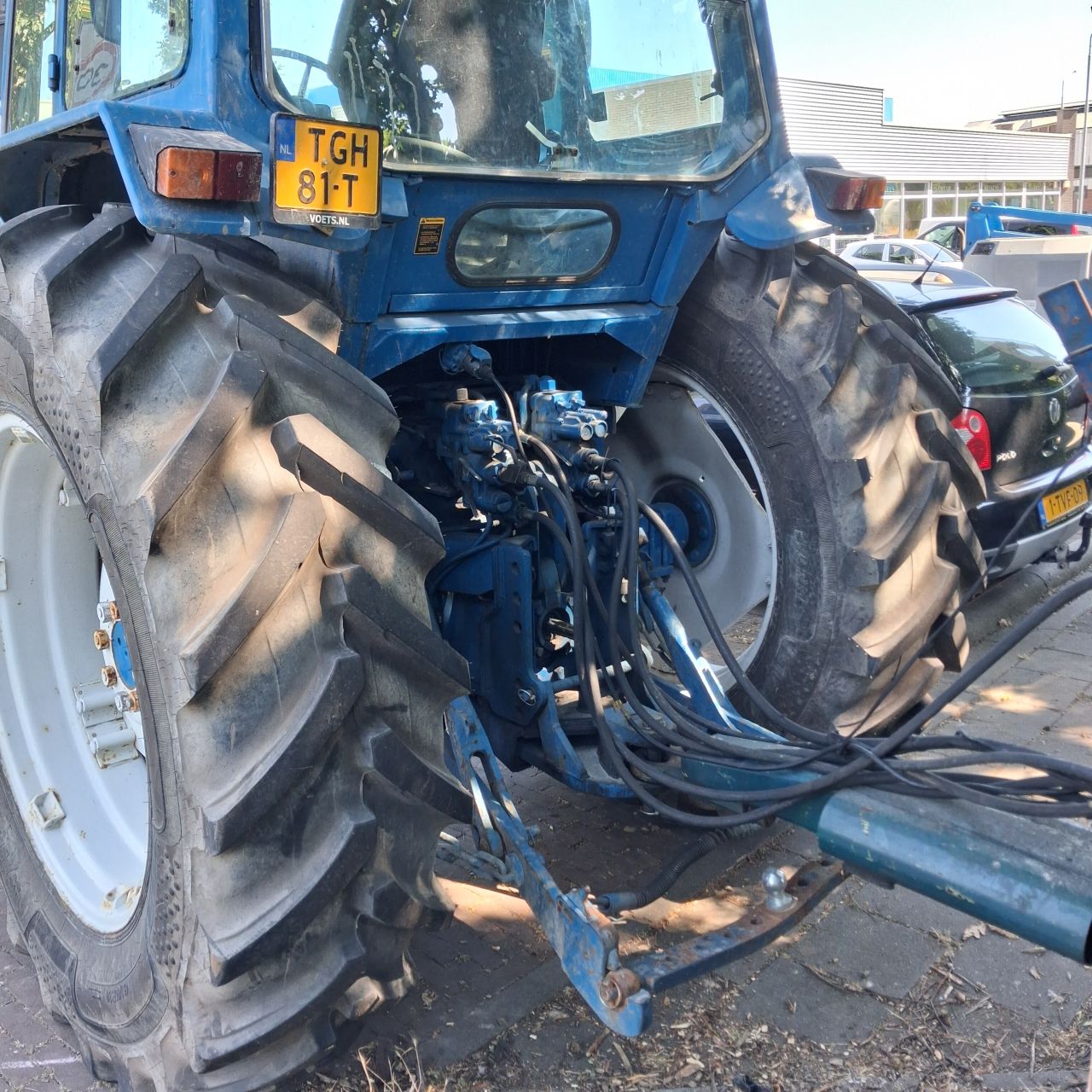 Vermond Kipper,Snipperkipper Ford 8210 Tractor