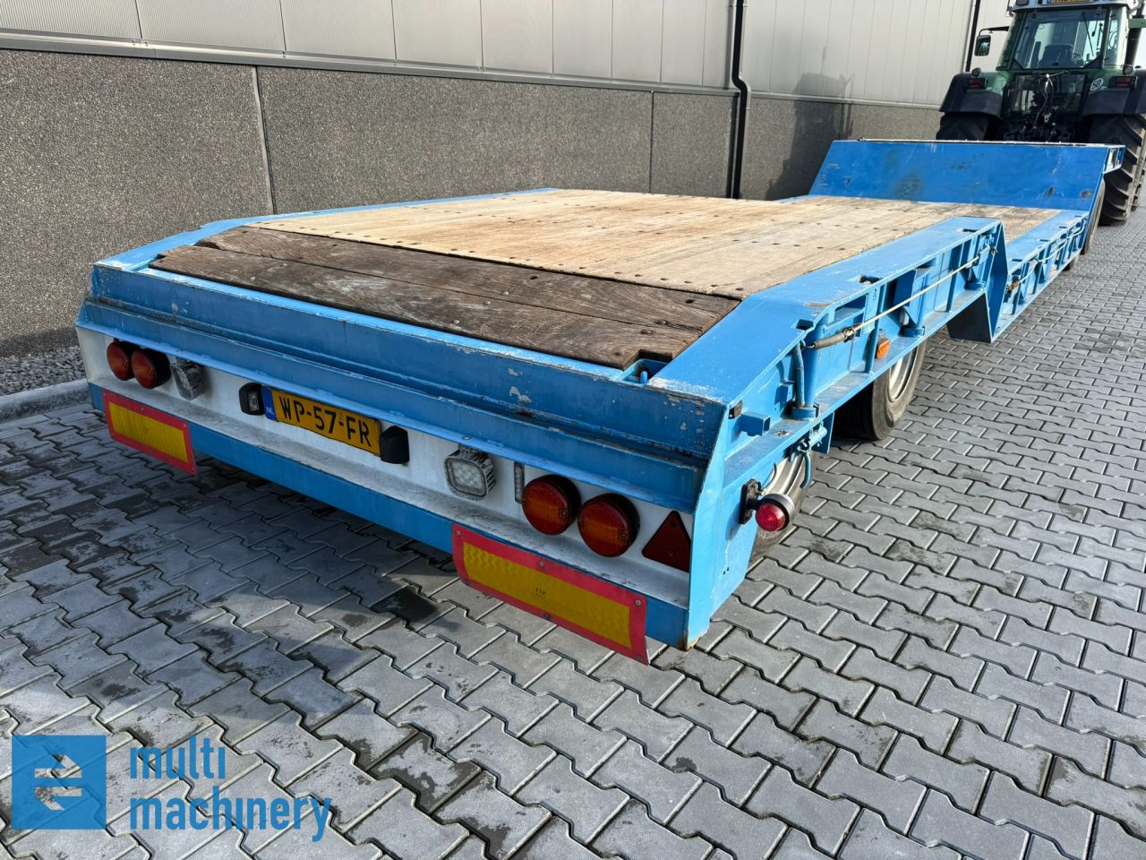 Nooteboom 4-asser kuip dieplader met ontheffing